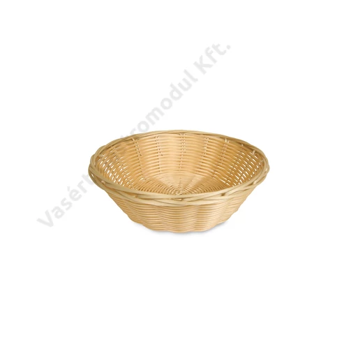 09010 Rattan kerek kenyérkosár 18 cm