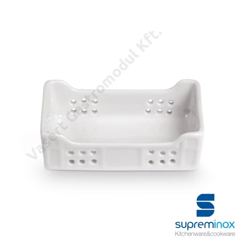 Mini porcelán zöldségesrekesz finger food kínálásához |Supreminox| 03860