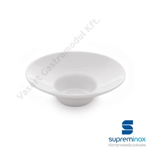 Mini porcelán tányér finger food kínálásához |Supreminox| 03863