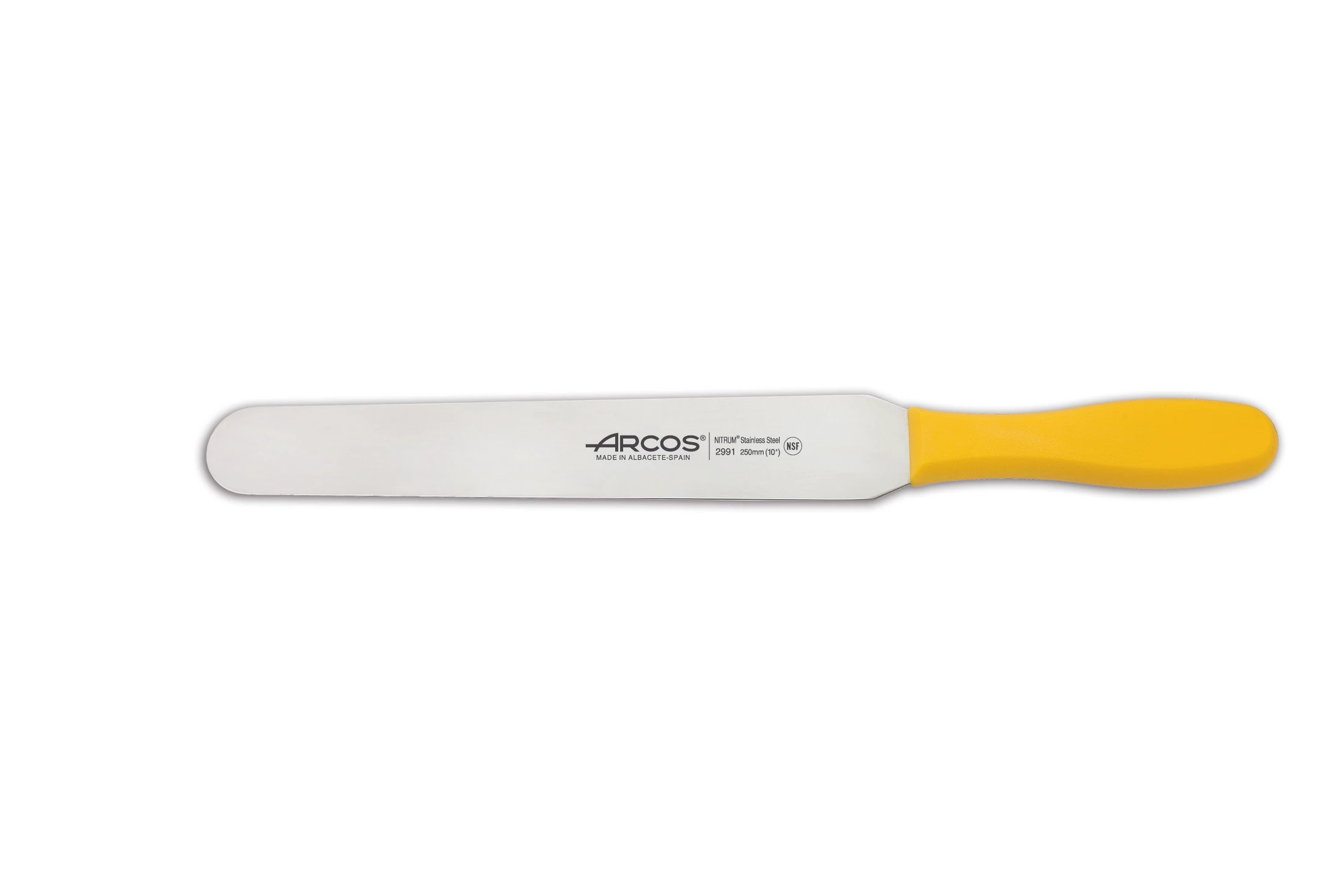 Spatula 250 mm  '2900' sárga