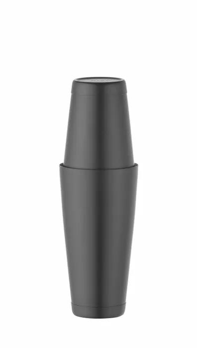 Tin-on-Tin Boston shaker 2részes, fekete
