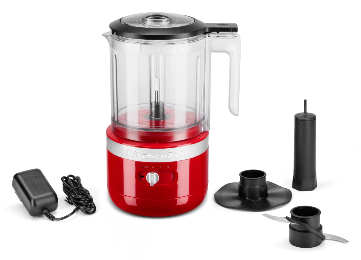 KitchenAid vezeték nélküli aprítógép piros