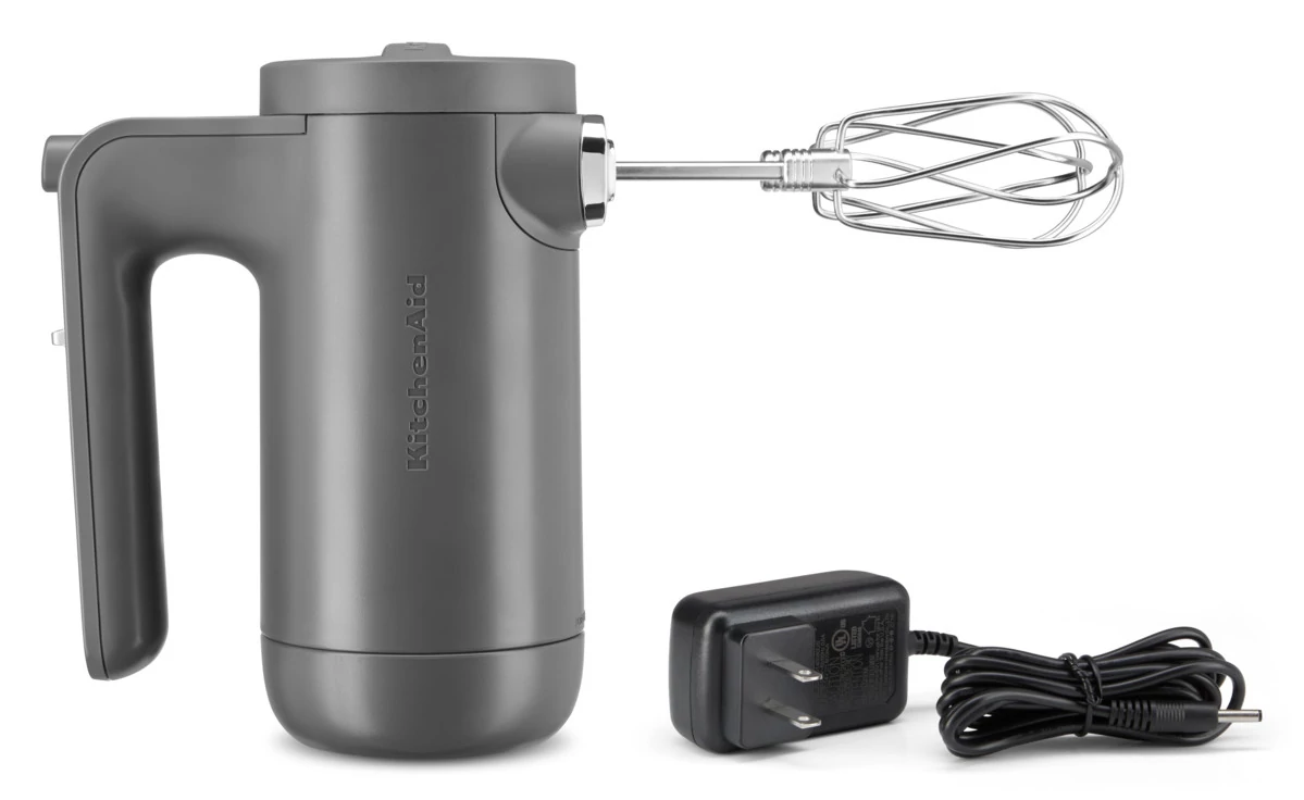 Kitchen Aid vezeték nélküli kézi mixer szénszürke