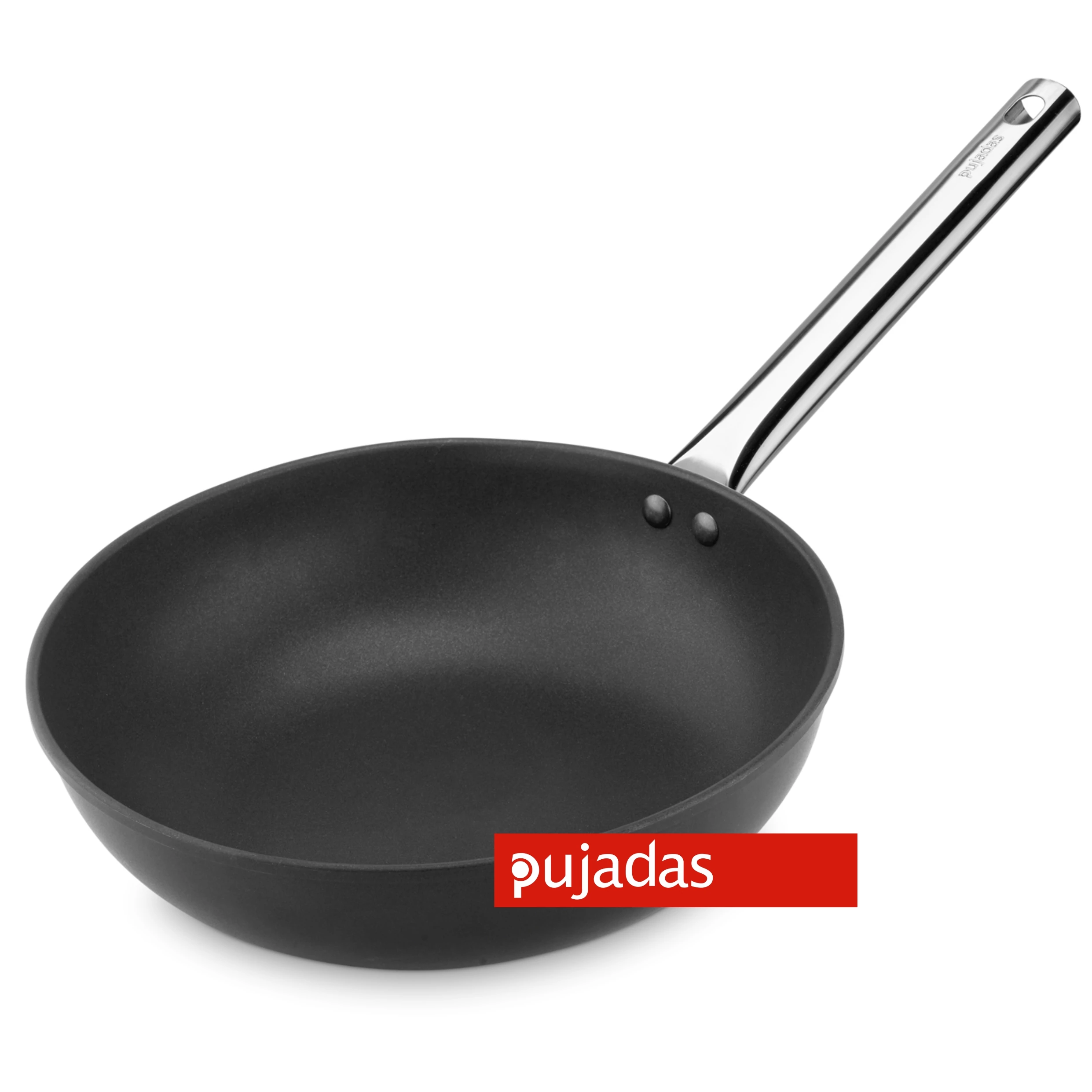 Öntött alumínium indukciós WOK 30 cm 'Black Pro'