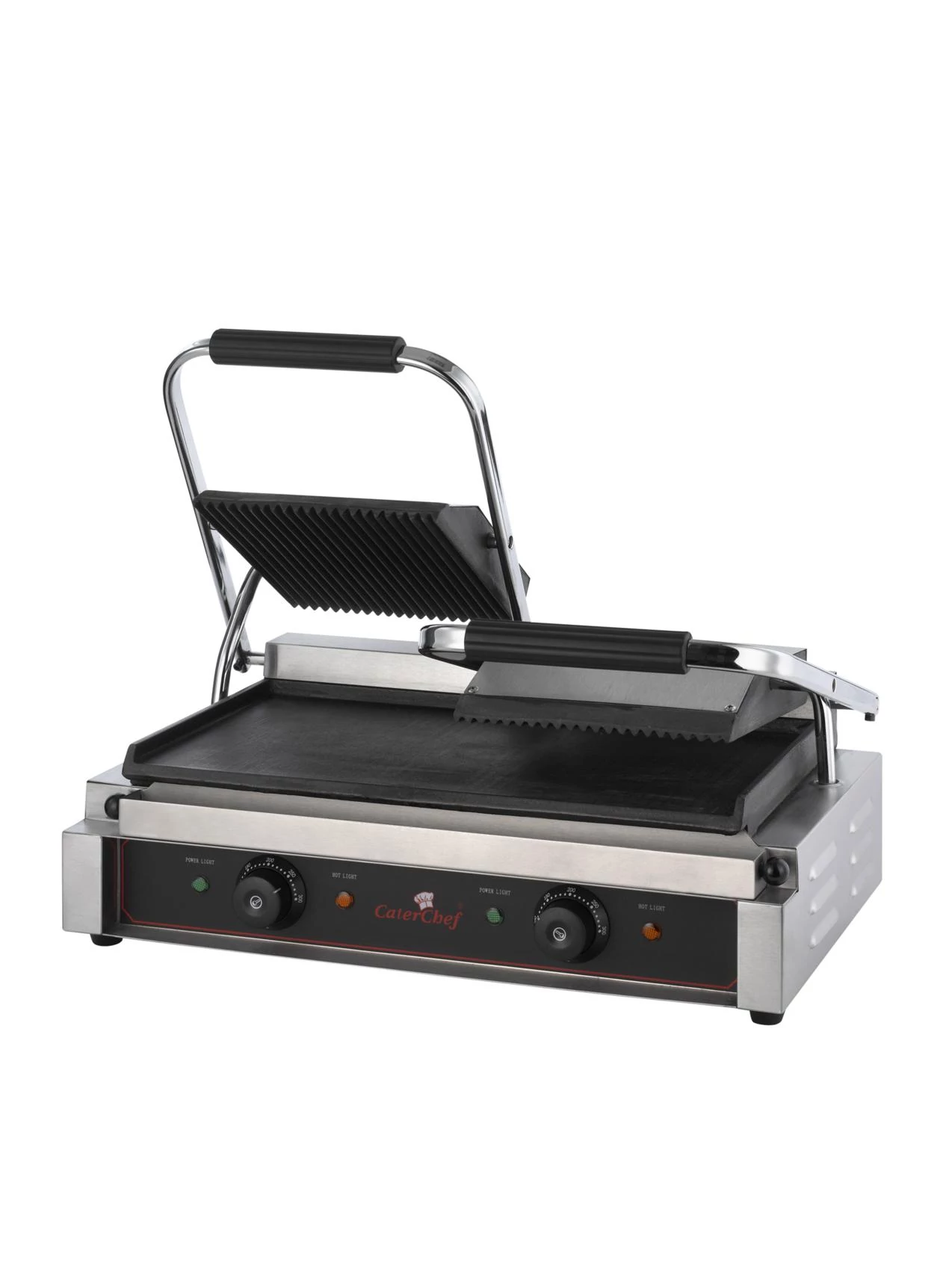 Kontakt grill 'Duetto Compact' (alul , felül  bordázott) 3600 W