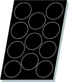 6 részes flexipan forma 'Round-Pizza-Quiches'