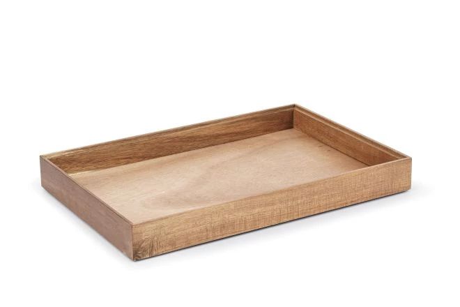 Fa rekesz állványhoz, tálaláshoz 5cm