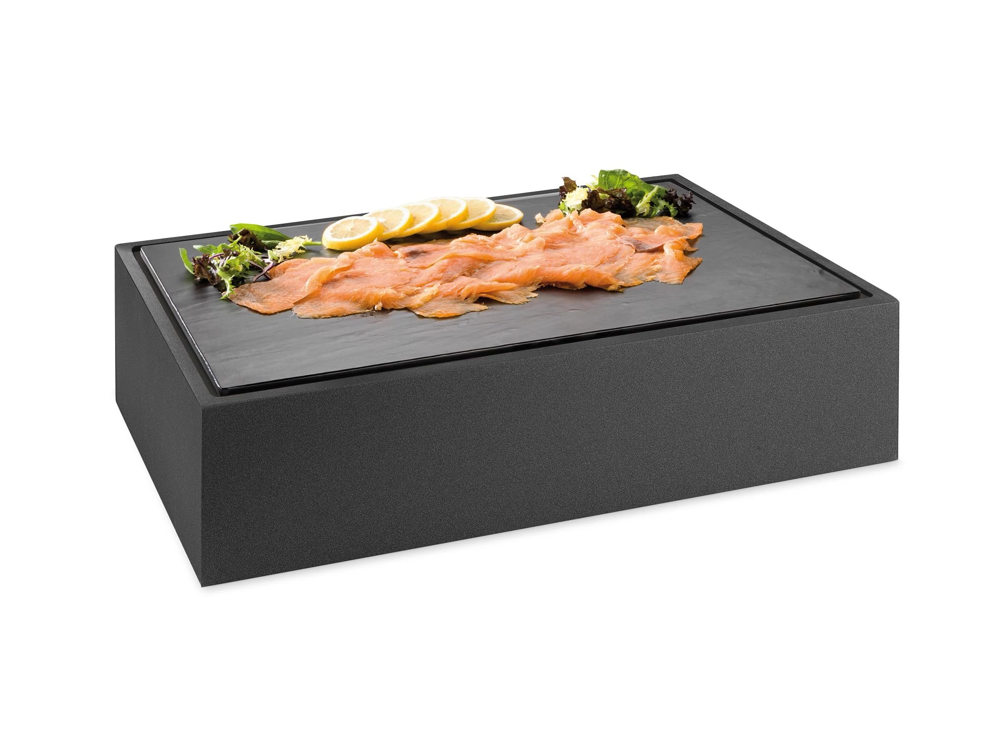 CUBIC Melamin asztali kínáló fekete