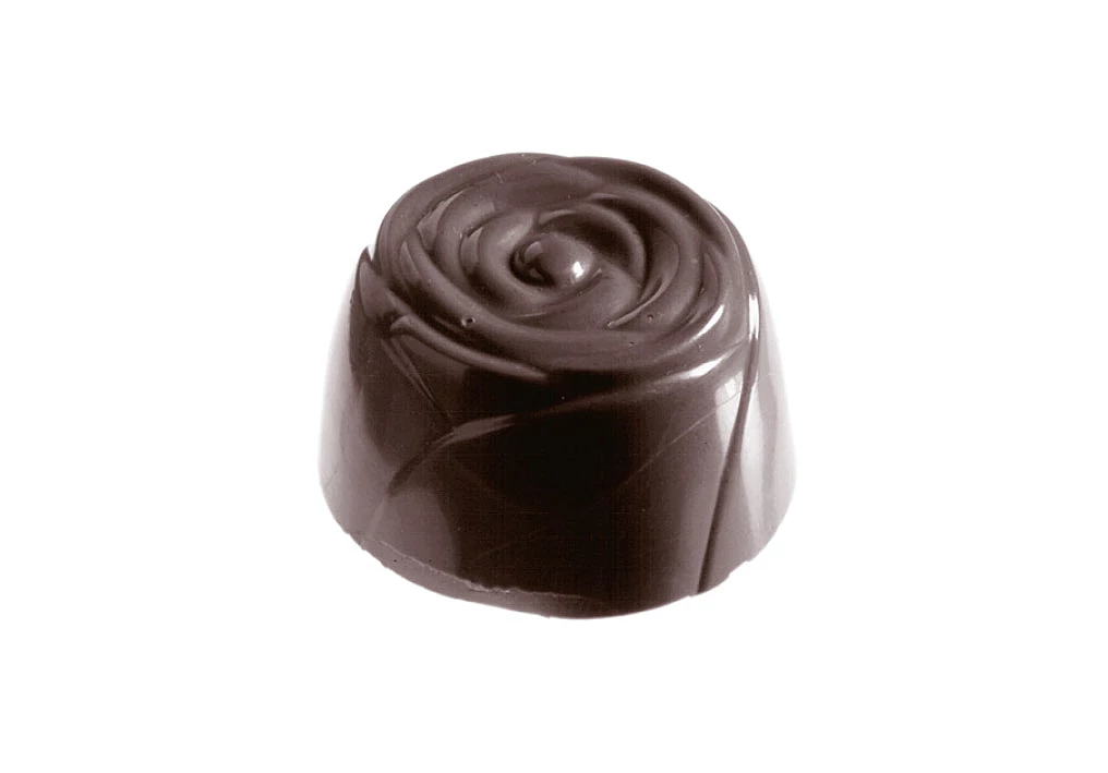Csokoládé forma praliné / rózsa-bonbon