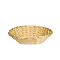 Rattan ovális kenyérkosár 24 cm