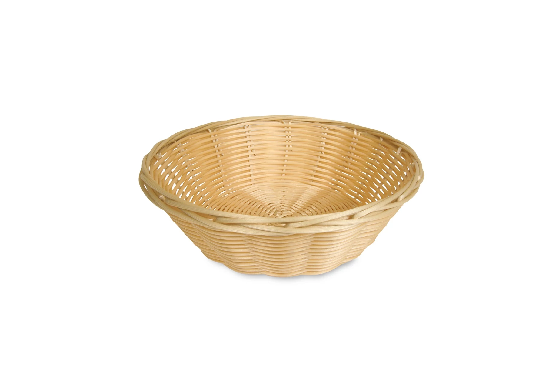 Rattan kerek kenyérkosár 18 cm